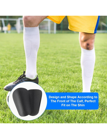 Espinilleras Mini InnoHHustle para Fútbol Adultos 2 Pares Espinilleras Mini InnoHHustle para Fútbol Adultos 2 Pares