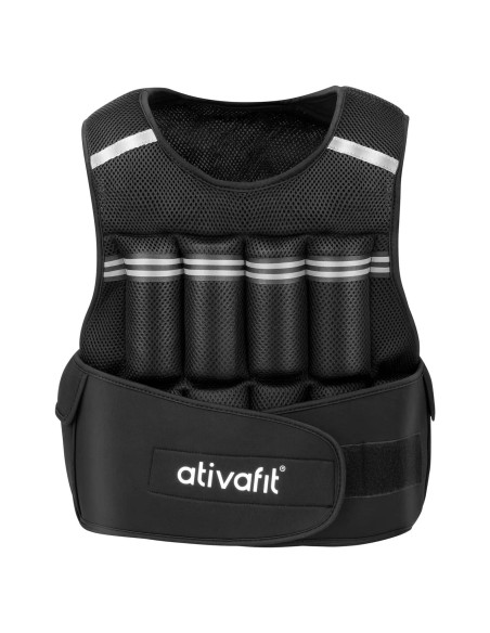 Chaleco con peso ajustable Ativafit 9.97 kg para entrenamiento