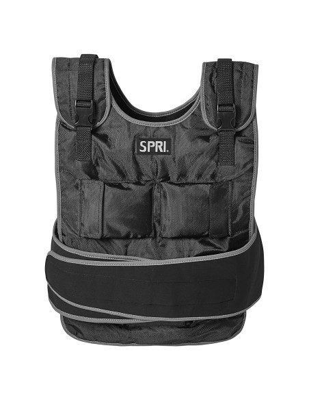 Chaleco con peso SPRI 9 kg ajustable para entrenamiento