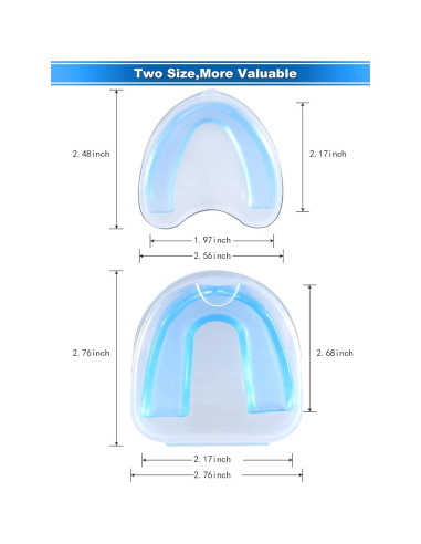Protector Bucal Deportivo Hsei 10 Piezas para Niños y Adultos