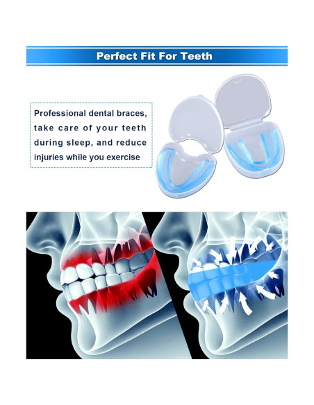 Protector Bucal Deportivo Hsei 10 Piezas para Niños y Adultos