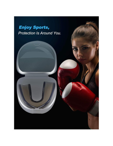 Protector Bucal Deportivo Hsei 10 Piezas para Niños y Adultos