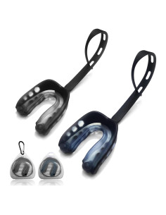 Protector Bucal Deportivo KLASHE para Niños 4-8 Años - Paquete de 2