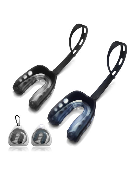 Protector Bucal Deportivo KLASHE para Niños 4-8 Años - Paquete de 2