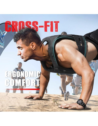 Chaleco Táctico con Peso Ajustable PETAC GEAR - Fitness 9.07 kg