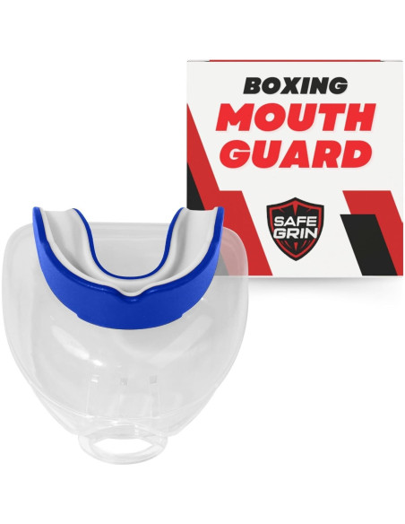 Protector Bucal Safe Grin para Boxeo y MMA - Azul