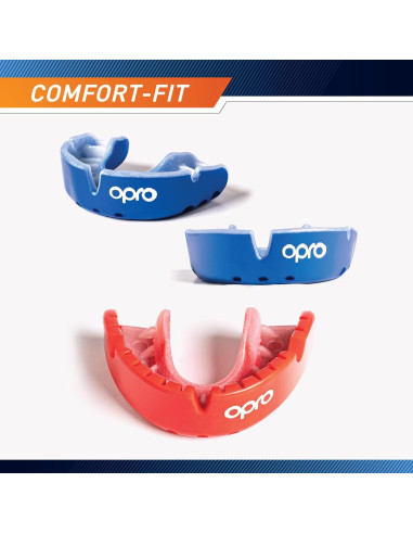 Protector Bucal Deportivo OPRO Marcy Adulto Negro - Ajuste Personalizado