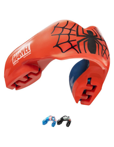 Protector Bucal Deportivo Safejawz Spider-Man para Frenos - Ajustable