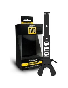 Protector Bucal de Fútbol NXTRND SUVELAM Negro Ajustable