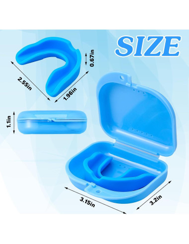 Vesici 15 Protectores Bucales Juveniles Multicolor con Cajas