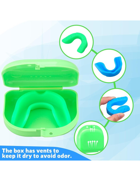 Vesici 15 Protectores Bucales Juveniles Multicolor con Cajas