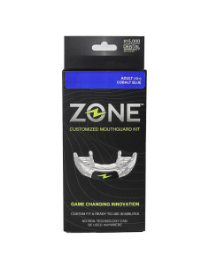Protector Bucal Zone Performance Azul Cobalto Ajuste Personalizado