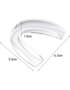 30 Protectores Bucales Moldeables Nuanchu para Deportes 2