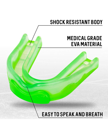 Protectores Bucales Personalizables Franklin Sports - 2 Unidades para Jóvenes