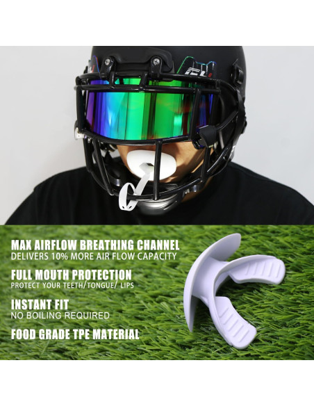 Protector Bucal GY para Deportes de Contacto - Blanco