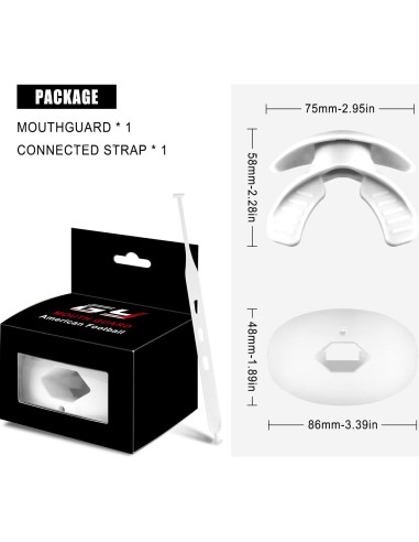 Protector Bucal GY para Deportes de Contacto - Blanco