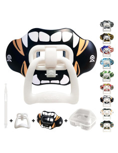 Protector Bucal 2-en-1 Coollo Sports para Fútbol Adultos y Jóvenes