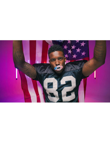 Protector Bucal Shock Doctor Max Airflow para Fútbol Adultos/Jóvenes