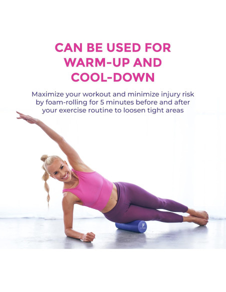 Rodillo de Espuma FitOn 30.48cm - Masaje Muscular y Recuperación