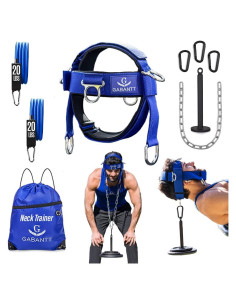 Ejercitador de Cuello G GABANTT Ajustable para Pesas 1.59 kg
