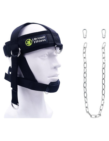 Arnés de Cuello con Pesas J Bryant Ajustable para Ejercicio