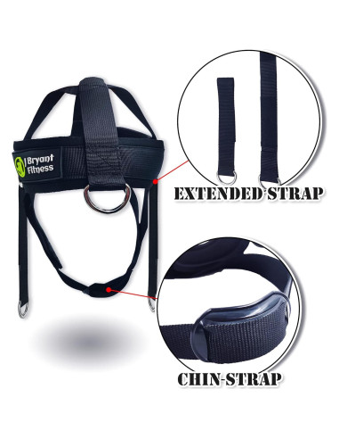 Arnés de Cuello con Pesas J Bryant Ajustable para Ejercicio
