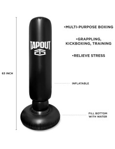 Bolsa de Boxeo Inflable Tapout 160 cm para Boxeo y MMA 2
