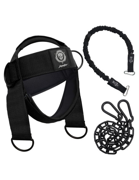 Arnés para Cuello Jupiter - Ejercitador de Fuerza 76.2 cm