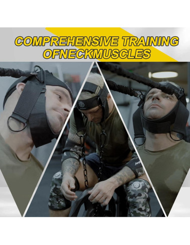 Arnés para Cuello Jupiter - Ejercitador de Fuerza 76.2 cm