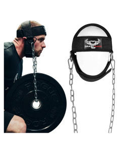 Arnés para Cuello BEAST RAGE Ajustable con Cadena Acero 76.2 cm