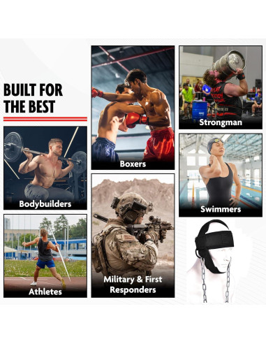 Entrenador de Cuello Ajustable Genérico para Levantamiento de Pesas