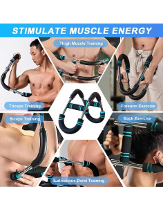 Entrenador de Brazos Twister Yiishuiil TPW 18-48 kg Ajustable 2