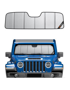 Protector Solar de Parabrisas Pigenius para Jeep Wrangler JL 2018-2025 y Gladiator 2020-2025