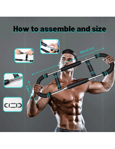 Ejercitador de Brazos SKEINGD Twister Ajustable 40 kg