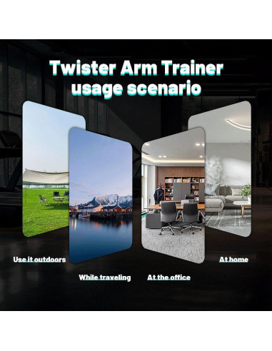 Ejercitador de Brazos SKEINGD Twister Ajustable 40 kg