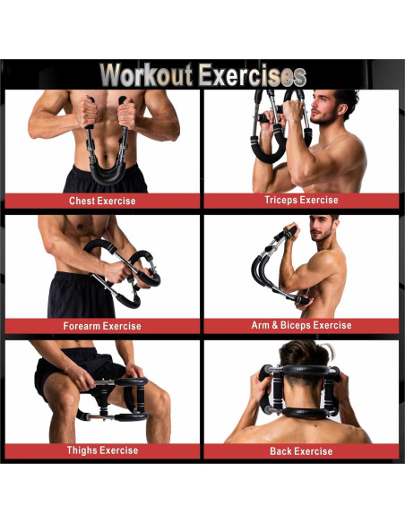 Entrenador de brazos Twister Genérico 40-110 lb Ajustable