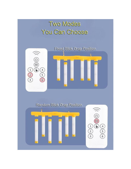 Juego de Atrapar Palos XSMY 2025 - Entrenamiento de Reacción Azul Juego de Atrapar Palos XSMY 2025 - Entrenamiento de Reacción Azul