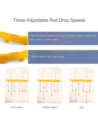 Juego de Atrapar Palos XSMY 2025 - Entrenamiento de Reacción Azul
