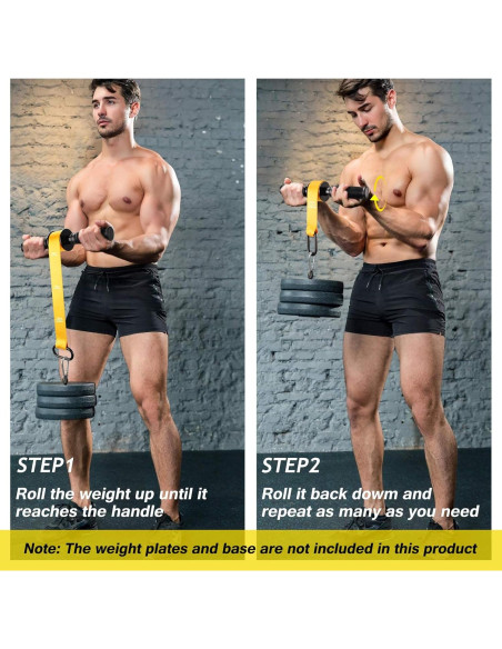 Fortalecedor de Antebrazo VAIIO con Rodillo y Bloqueo Rápido