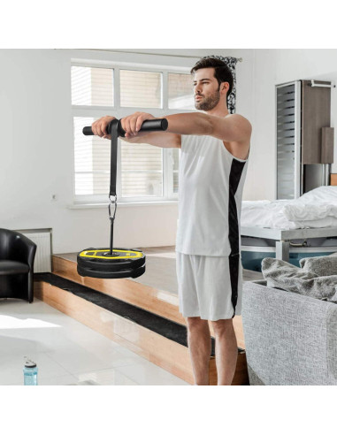 Rodillo de Muñeca y Antebrazo Yamyshine - Entrenador de Fuerza