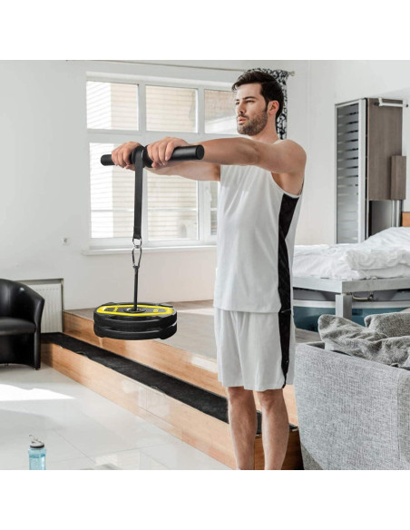 Rodillo de Muñeca y Antebrazo Yamyshine - Entrenador de Fuerza Rodillo de Muñeca y Antebrazo Yamyshine - Entrenador de Fuerza