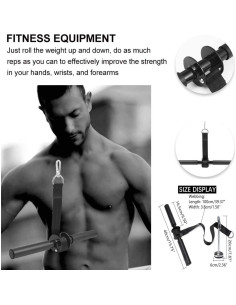 Entrenador de Fuerza de Antebrazo Morwealth con Cinta de Nylon 2