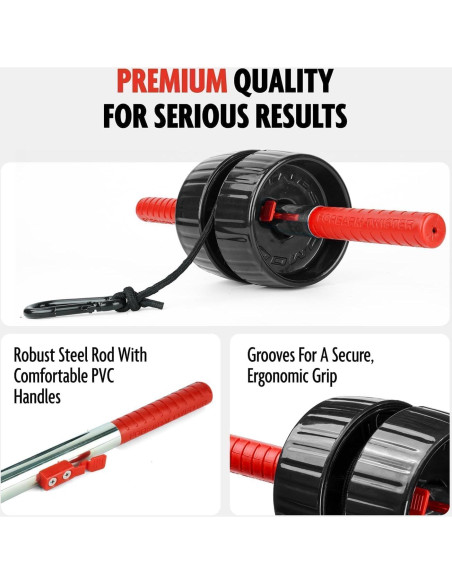 Ejercitador de Muñeca DMoose Fitness 2 en 1 Antideslizante