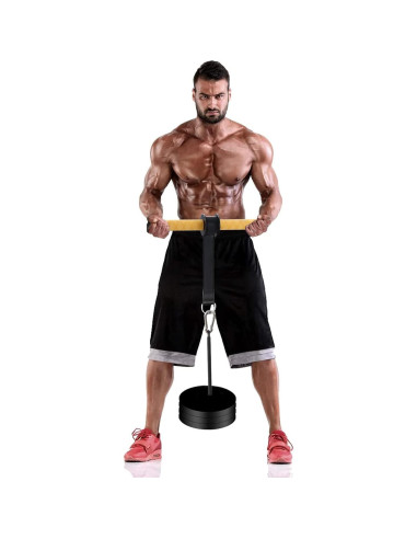 Rodillo de Muñeca PELLOR para Ejercicio de Antebrazo - 0.79 kg