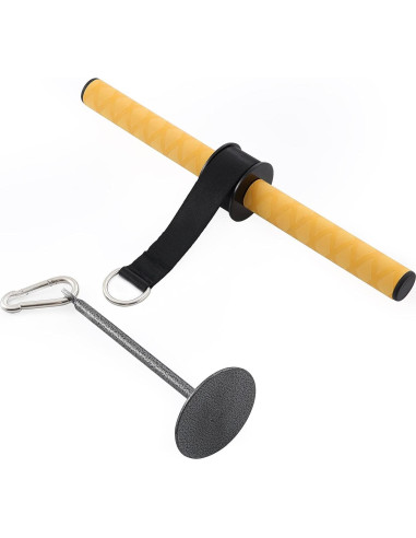 Rodillo de Muñeca PELLOR para Ejercicio de Antebrazo - 0.79 kg