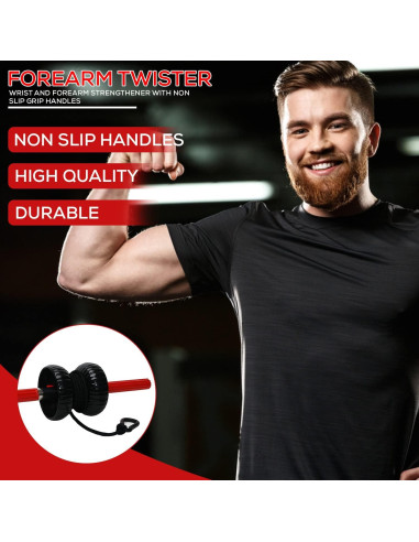 Ejercitador de Antebrazo Sorzers - Fortalecedor de Muñeca 2.27kg