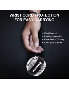 Bola Giroscópica de Entrenamiento Kearlbor 1 - Fortalece Muñeca y Antebrazo 2