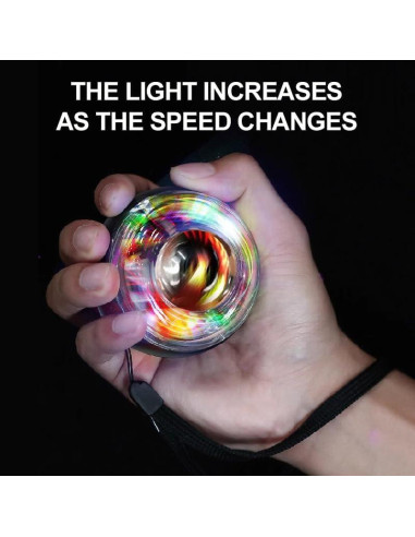 Bola Giroscópica de Entrenamiento Kearlbor 1 - Fortalece Muñeca y Antebrazo