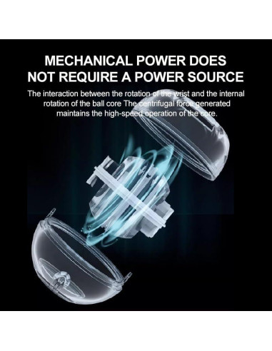 Bola Giroscópica de Entrenamiento Kearlbor 1 - Fortalece Muñeca y Antebrazo