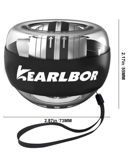 Bola Giroscópica de Entrenamiento Kearlbor 1 - Fortalece Muñeca y Antebrazo